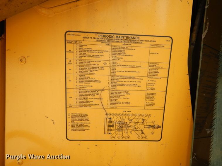 image for item DJ6767 2004 John Deere 310G  backhoe