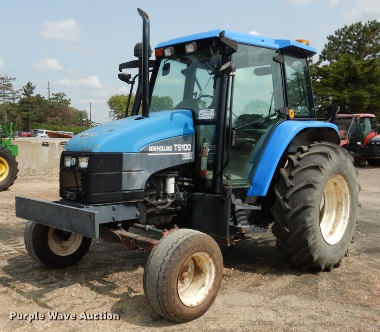 image for item DJ6773 2003 New Holland TS100  tractor