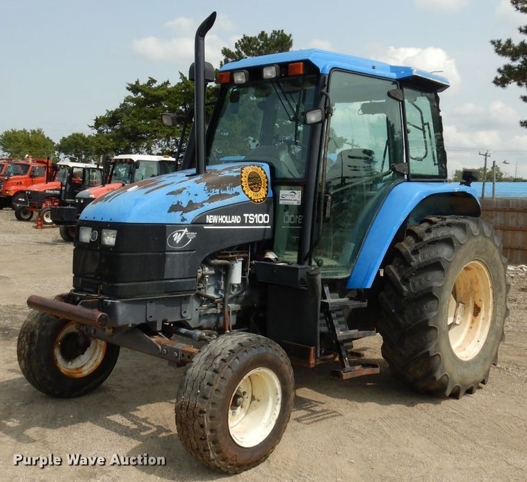 image for item DJ6775 2001 New Holland TS100  tractor