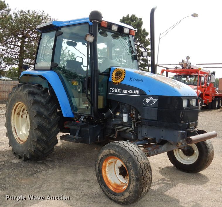 image for item DJ6775 2001 New Holland TS100  tractor