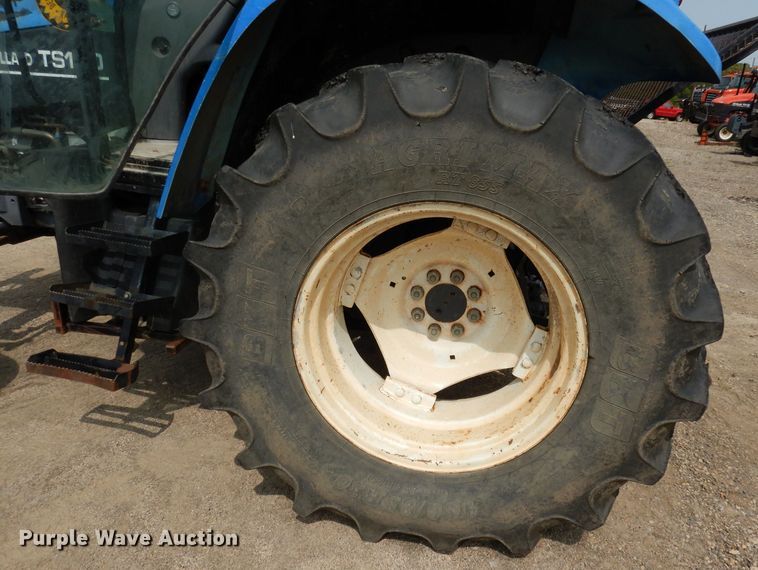 image for item DJ6775 2001 New Holland TS100  tractor