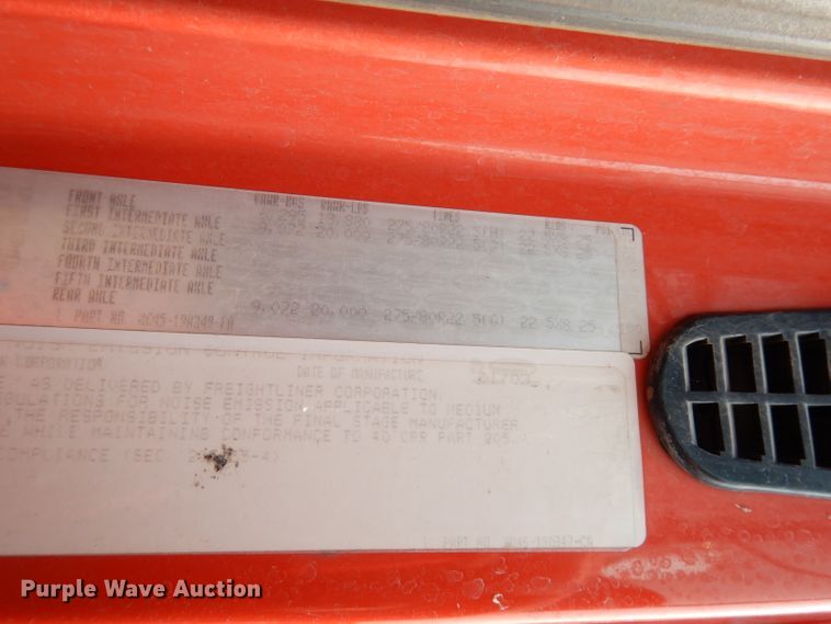 image for item DJ6777 2003 Sterling LT7500  dump truck