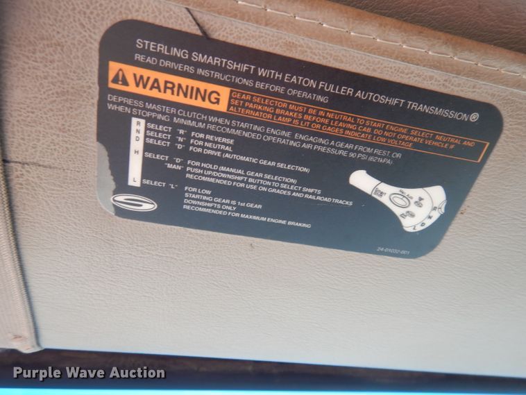 image for item DJ6783 2003 Sterling LT7500   dump truck