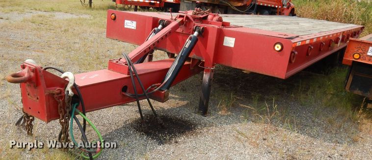 image for item DJ6796 2004 Landoll 345 tilt deck equipment trailer