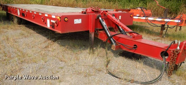 image for item DJ6796 2004 Landoll 345 tilt deck equipment trailer