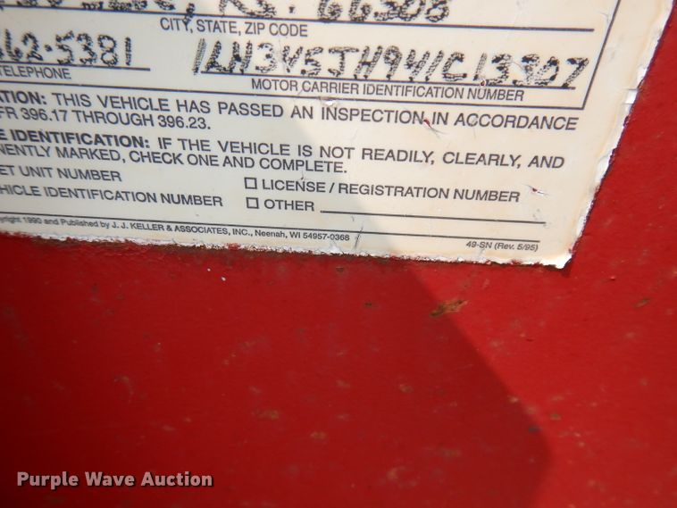 image for item DJ6796 2004 Landoll 345 tilt deck equipment trailer