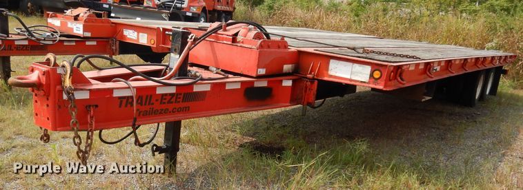 image for item DJ6797 2006 Trail Eze TE401 tilt deck equipment trailer