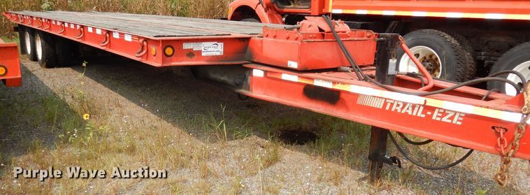 image for item DJ6797 2006 Trail Eze TE401 tilt deck equipment trailer