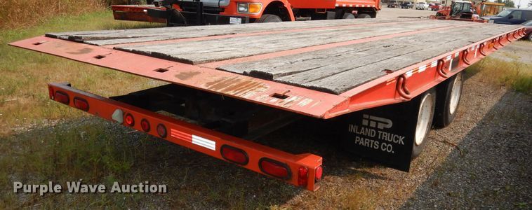 image for item DJ6797 2006 Trail Eze TE401 tilt deck equipment trailer