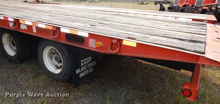 image for item DJ6797 2006 Trail Eze TE401 tilt deck equipment trailer