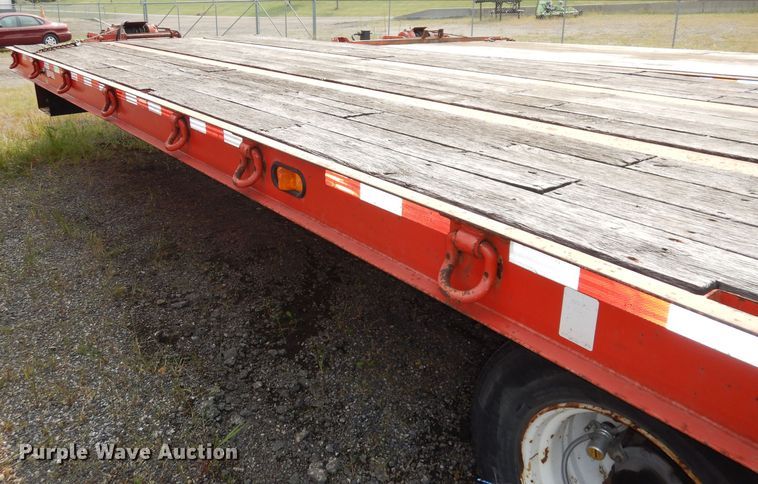 image for item DJ6797 2006 Trail Eze TE401 tilt deck equipment trailer
