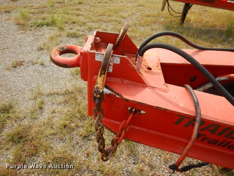 image for item DJ6797 2006 Trail Eze TE401 tilt deck equipment trailer