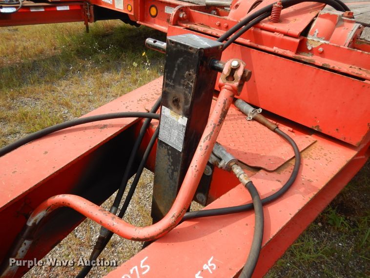 image for item DJ6797 2006 Trail Eze TE401 tilt deck equipment trailer