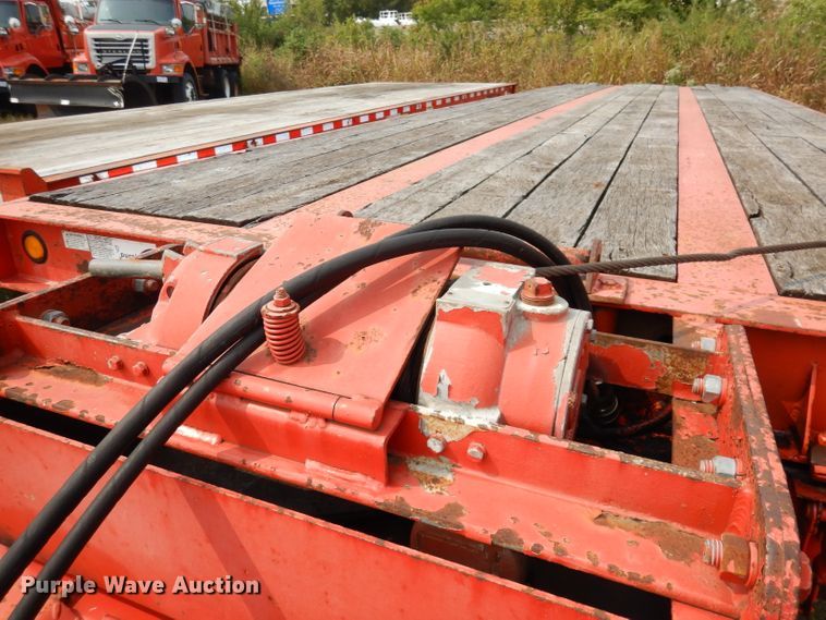 image for item DJ6797 2006 Trail Eze TE401 tilt deck equipment trailer