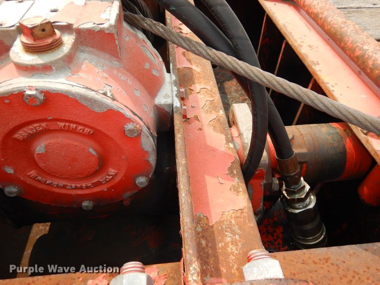 image for item DJ6797 2006 Trail Eze TE401 tilt deck equipment trailer