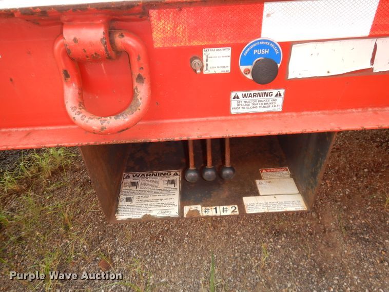 image for item DJ6797 2006 Trail Eze TE401 tilt deck equipment trailer