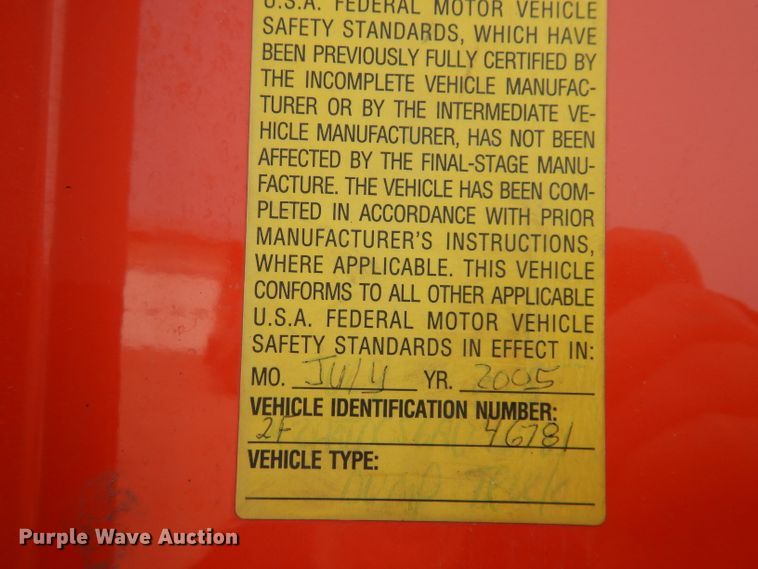 image for item DJ6799 2006 Sterling LT7500  dump truck