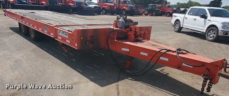 image for item HO9508 2001 Felling FT40T tilt deck equipment trailer