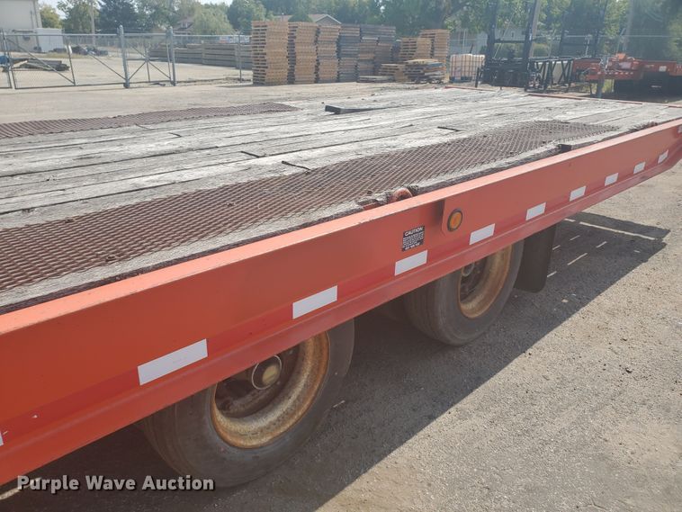 image for item HO9508 2001 Felling FT40T tilt deck equipment trailer