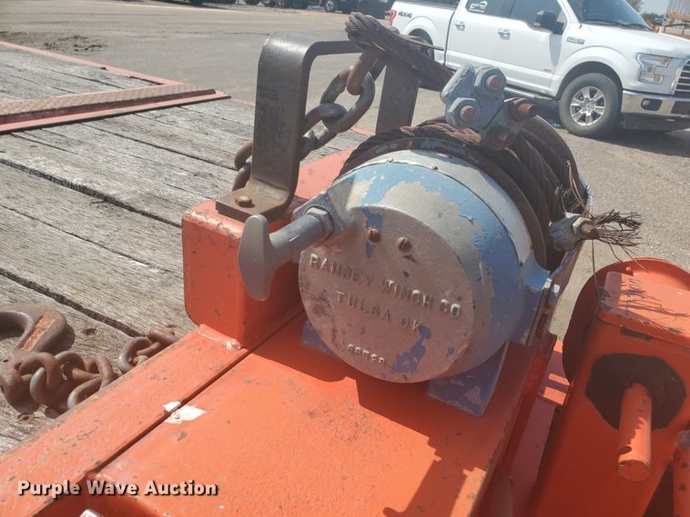 image for item HO9508 2001 Felling FT40T tilt deck equipment trailer