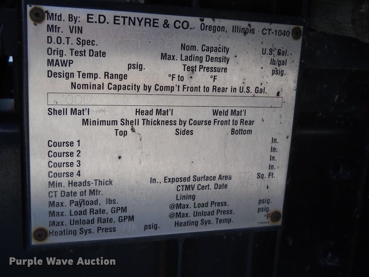 image for item HO9515 2002 Freightliner FL60  oil distributor truck