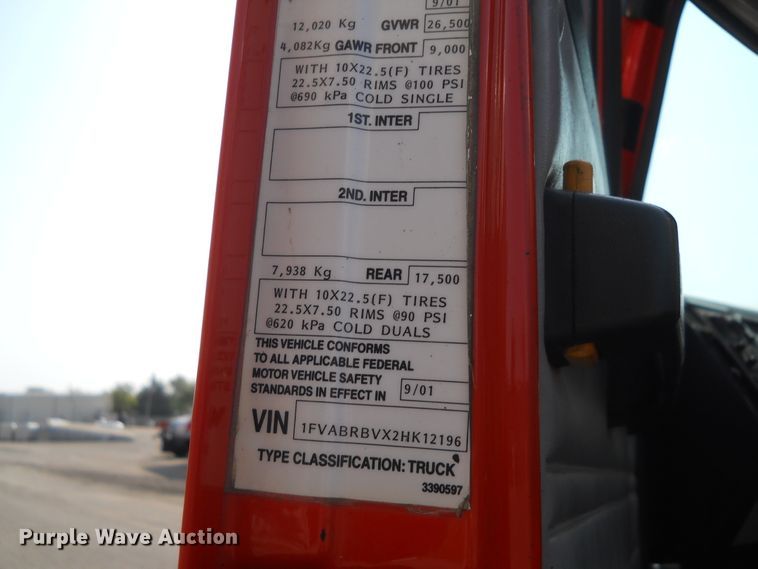 image for item HO9515 2002 Freightliner FL60  oil distributor truck