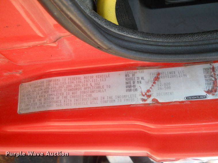 image for item HO9515 2002 Freightliner FL60  oil distributor truck