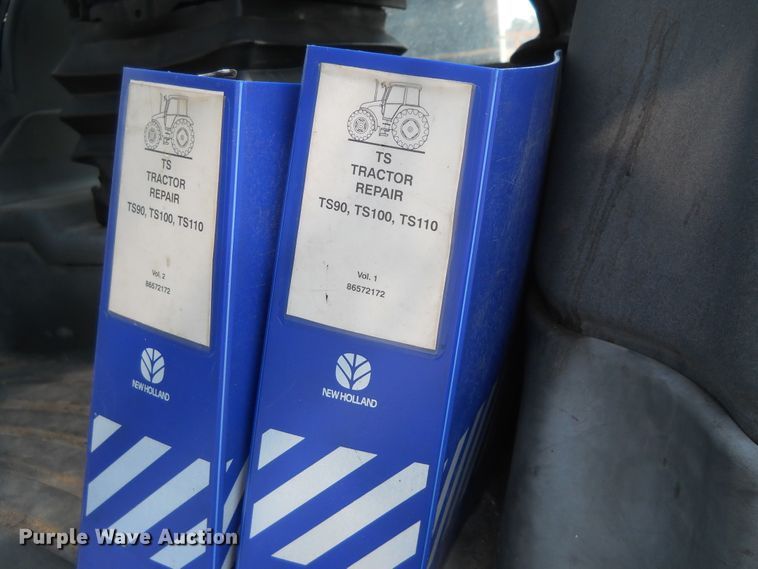 image for item HO9535 2001 New Holland TS100  tractor