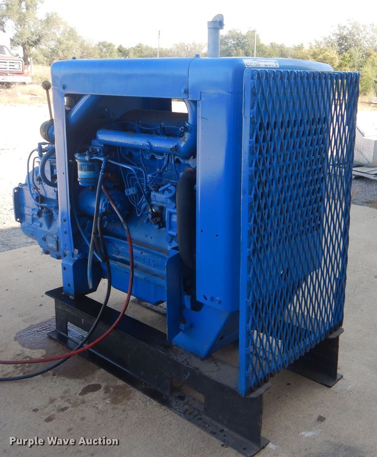 image for item AE9719 1975 Ford 4.19L four cylinder diesel engine