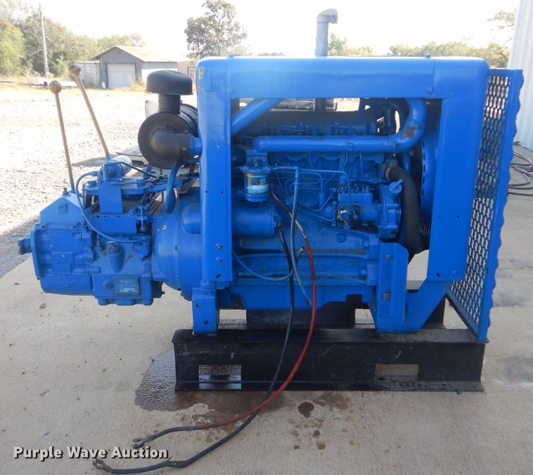 image for item AE9719 1975 Ford 4.19L four cylinder diesel engine