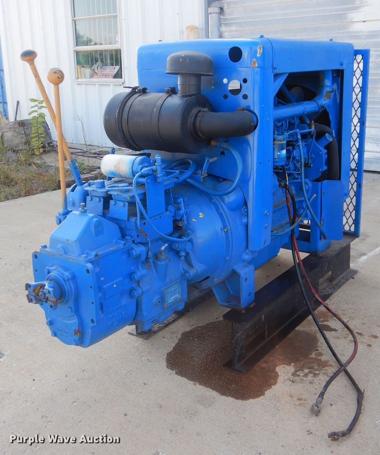 image for item AE9719 1975 Ford 4.19L four cylinder diesel engine