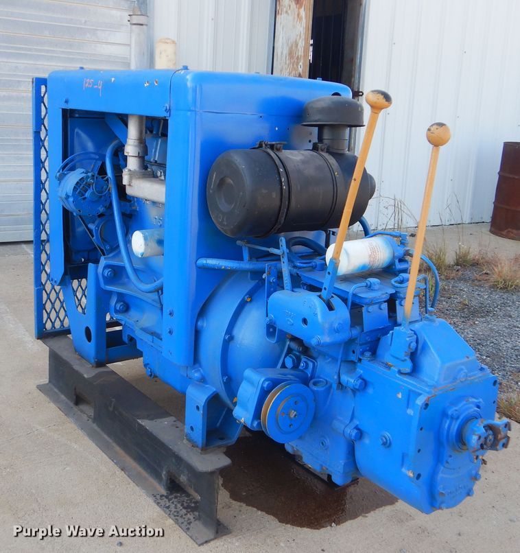 image for item AE9719 1975 Ford 4.19L four cylinder diesel engine