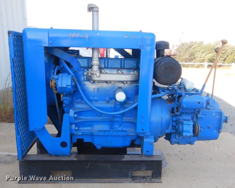 image for item AE9719 1975 Ford 4.19L four cylinder diesel engine