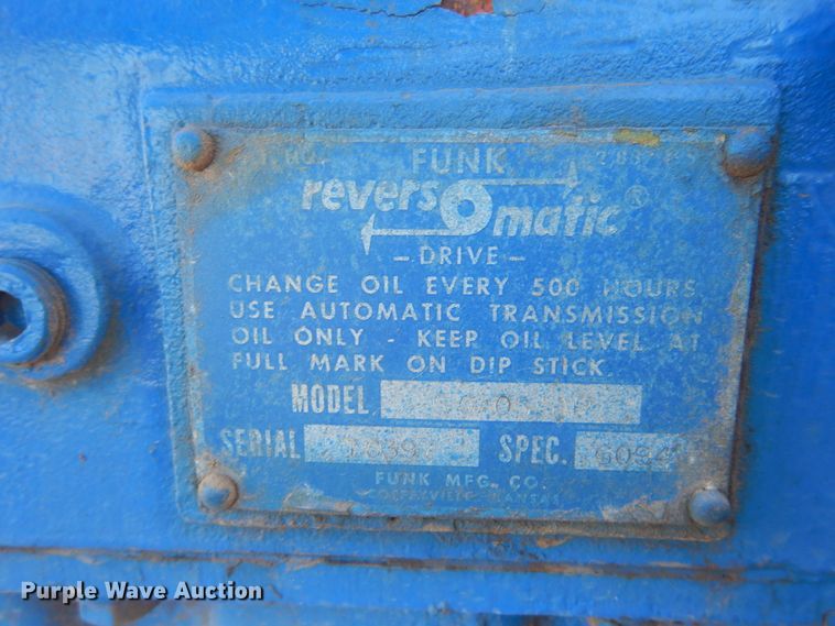 image for item AE9719 1975 Ford 4.19L four cylinder diesel engine