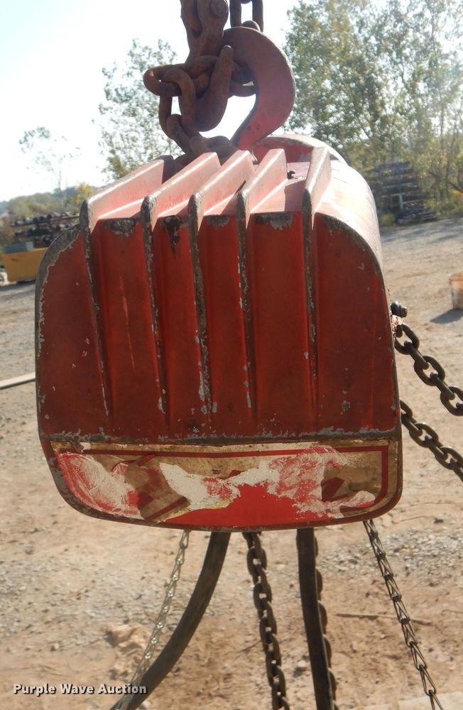 image for item AE9723 Dayton electric hoist