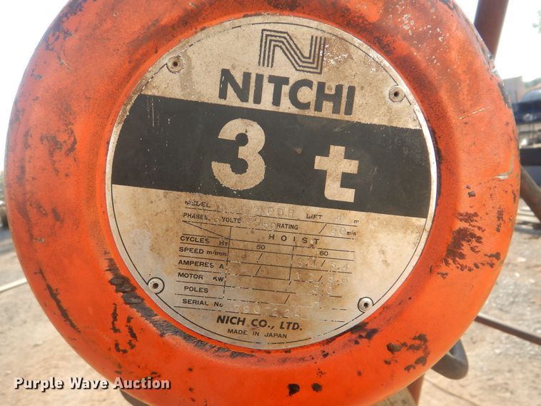 image for item AE9724 Nitchi MH-40DH electric hoist
