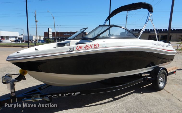 image for item AE9730 2016 Tahoe 400T  boat
