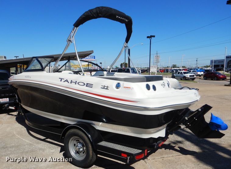 image for item AE9730 2016 Tahoe 400T  boat
