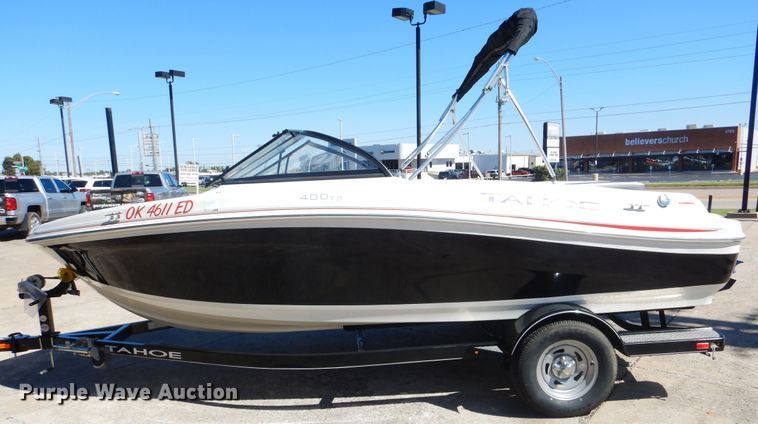 image for item AE9730 2016 Tahoe 400T  boat