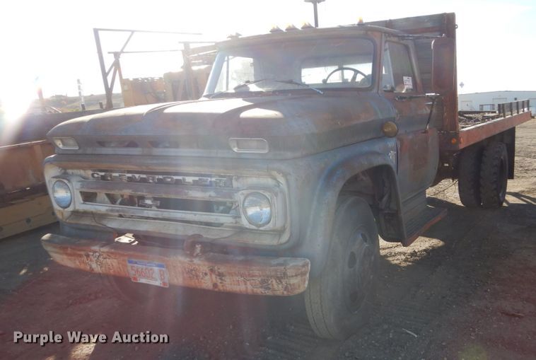 image for item DC8835 1964 Chevrolet C6300  flatbed truck