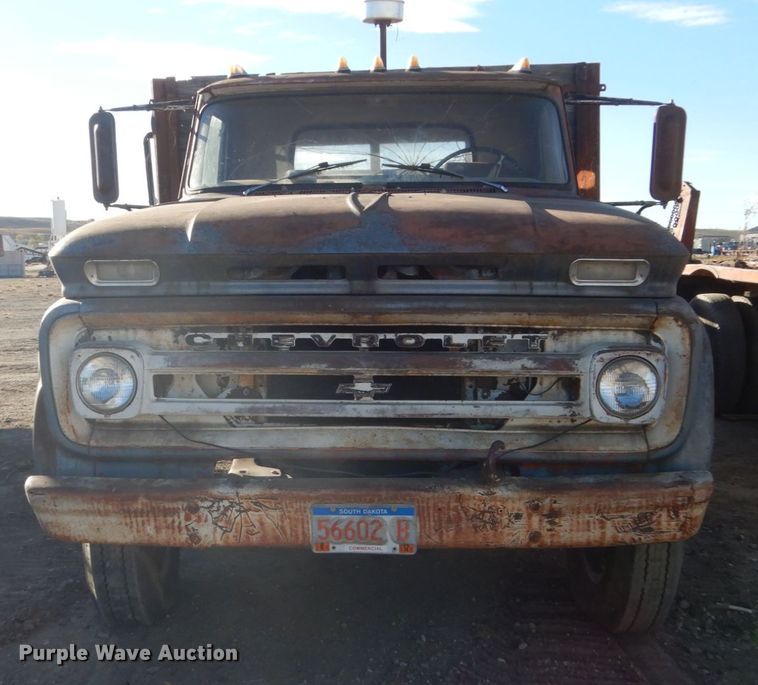 image for item DC8835 1964 Chevrolet C6300  flatbed truck