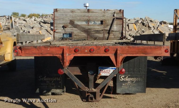 image for item DC8835 1964 Chevrolet C6300  flatbed truck