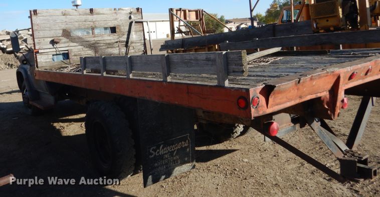 image for item DC8835 1964 Chevrolet C6300  flatbed truck