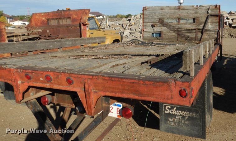 image for item DC8835 1964 Chevrolet C6300  flatbed truck