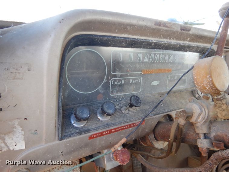 image for item DC8835 1964 Chevrolet C6300  flatbed truck