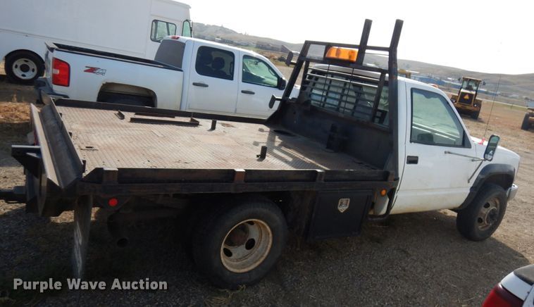 image for item DC8881 1990 Chevrolet K3500  flatbed pickup truck