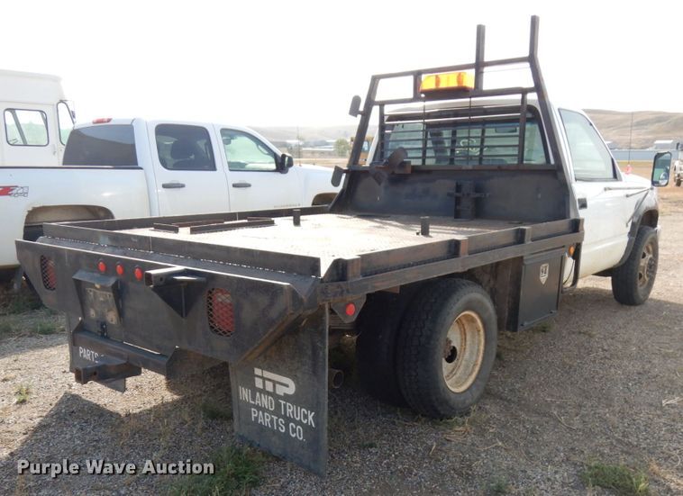 image for item DC8881 1990 Chevrolet K3500  flatbed pickup truck