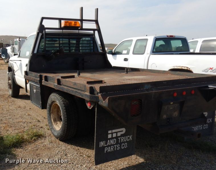 image for item DC8881 1990 Chevrolet K3500  flatbed pickup truck
