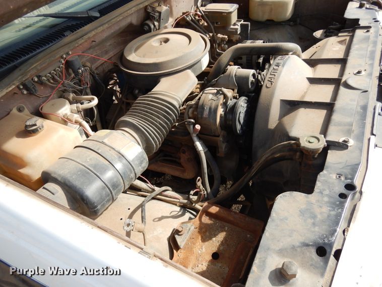 image for item DC8881 1990 Chevrolet K3500  flatbed pickup truck