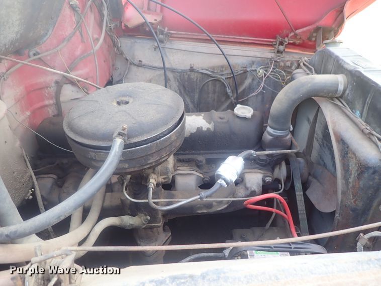 image for item DE0815 1956 International S160  grain truck